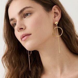 Elegant Gold Drop Earrings
